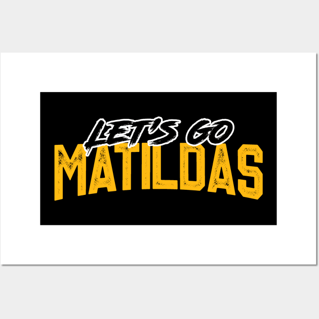 The Matildas Wall Art by RichyTor